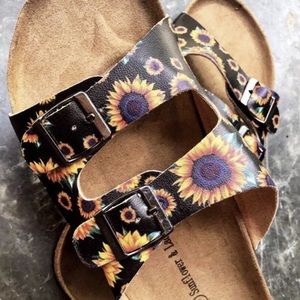 Sunflower sandals